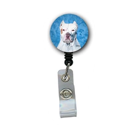 Pit Bull Retractable Badge Reel Or Id Holder With Clip